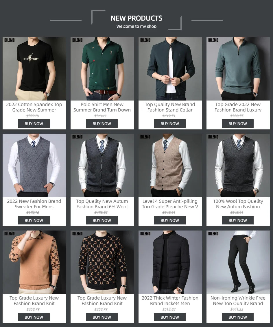 2025 New Fashion Brand Sweater For Men's Pullover Vest Slim Fit Jumpers Knitwear Plaid Autumn Korean Style Casual Men Clothes