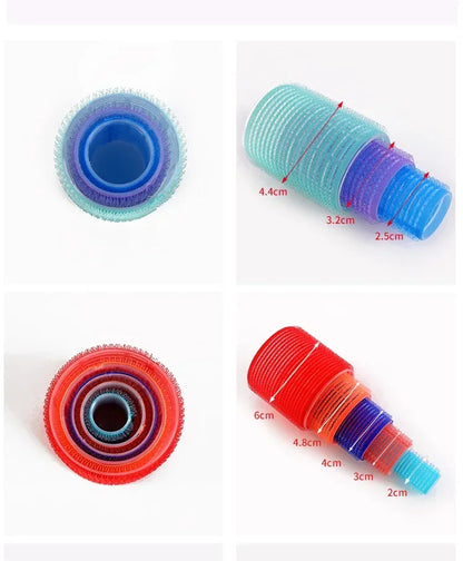 Hair Rollers Self Grip Hook Hair Curlers Heatless Roller Salon Dressing Curlers Jumbo Size Sticky Hair Styling Tools