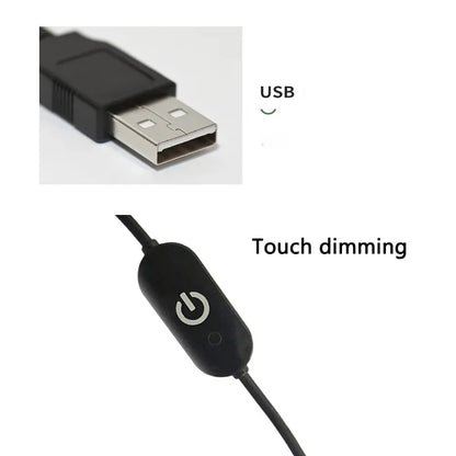 Nordic Led Table Lamps Modern Acrylic Metal Reading Desk Lamps Bedroom  Bedside  Living Room Study Decorative US/EU Night Lights