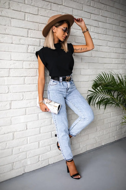 Fashion O-neck Short Sleeve Solid Women Tops And Blouses 2025 Summer Casual Elegant Office Ladies Top Femme Blouse