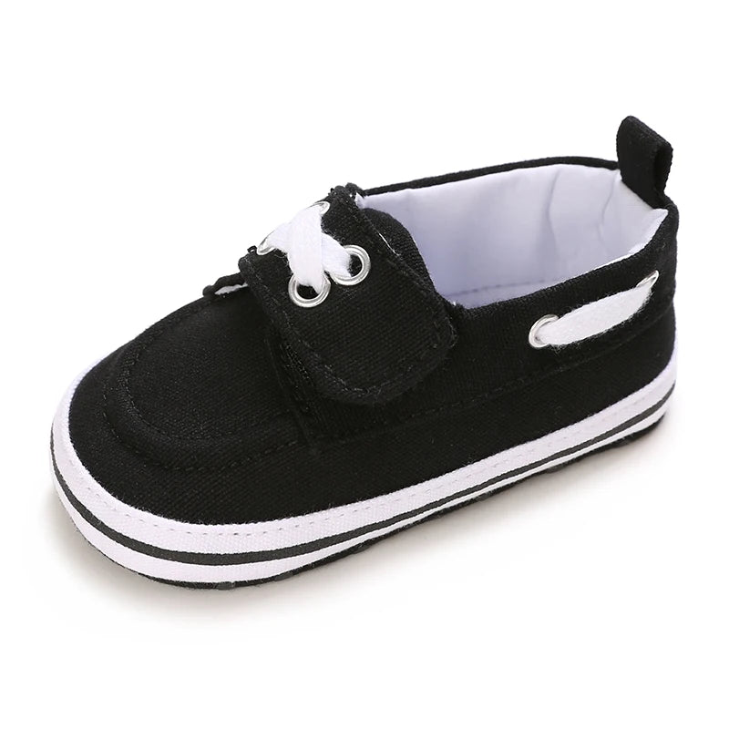 Newborn Baptist Shoes New Leather Gentleman Shoes Anti-slip Soft Bottom Indoor Baby Boys and Girls Casual Shoes Walking Shoes