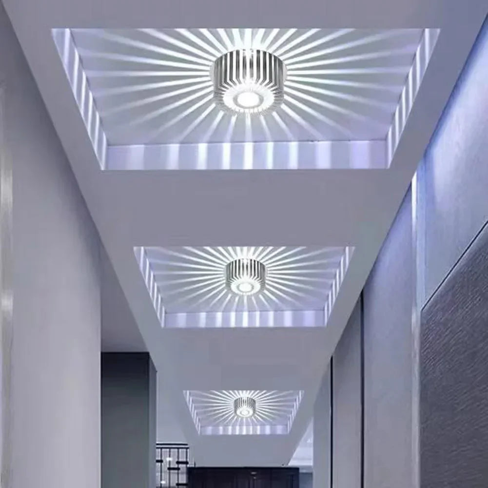 LED Ceiling Lamp Lustre Light  Indoor Lighting Energy Saving  Fixture Protect Eyes  Spotlights for Living Room