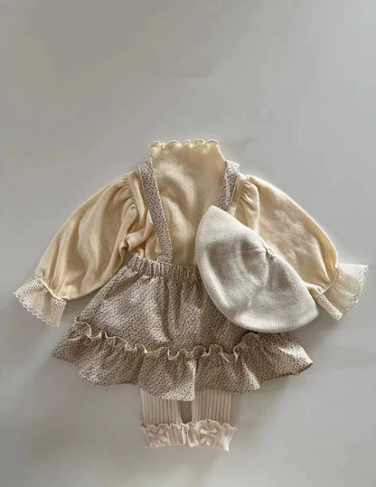 2025 Autumn New Baby Girl Ribbed Leggings Solid Tights For Infant Girl Cotton Casual Pants Toddler Versatile Slim Fit Trousers