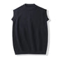 Men Knit Sweater Vest ins sweater vest Korean fashion clothes
