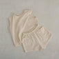 Summer Infant Baby Boys Girls Set Cotton Vest and Shorts Sets for Kids
