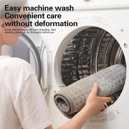 Electric Blanket with 10-Level Constant Temperature and Timer Function Heated Blanket for Legs/Abdomen/Hands/Full-Body Warmth