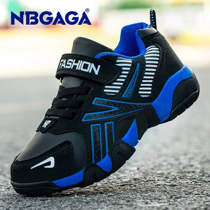 Children Boys Shoes School Sports Fashion Leather For Kids Tennis Casual Sneakers Children's Boy Running 7-12 Years Walking Shoe