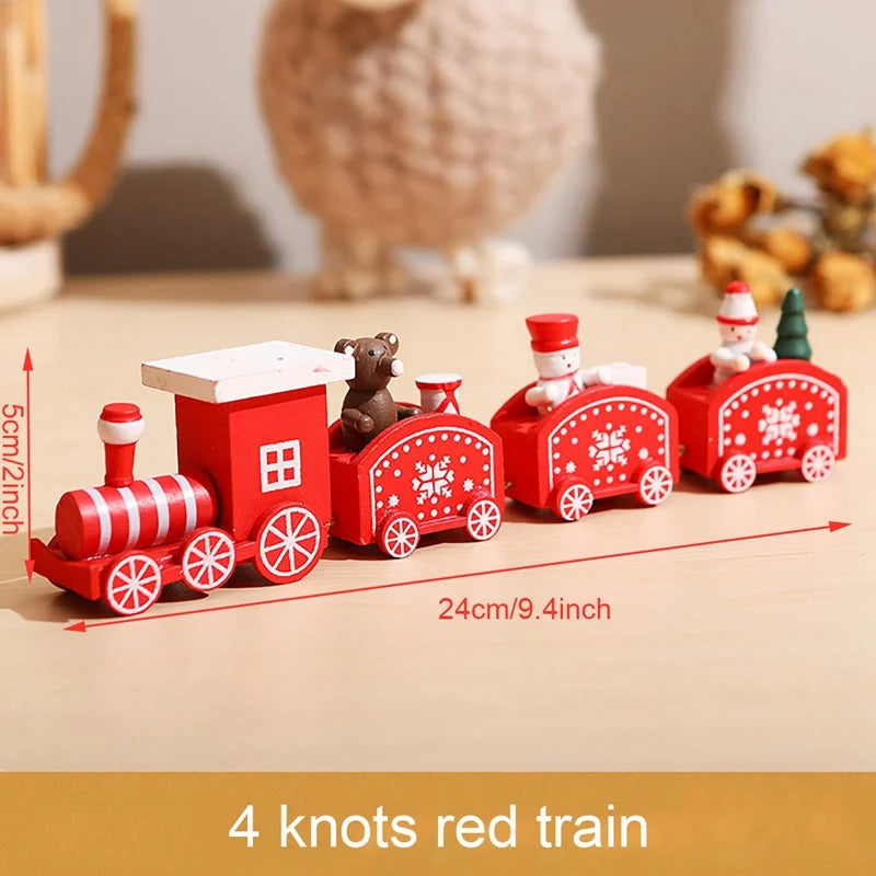 Christmas Train Merry Christmas Decorations For Home 2025 Christmas Ornament Xmas Navidad Noel Gifts Happy New Year 2026 Gifts