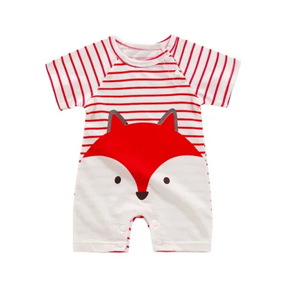 Newborn Baby Clothing Boy Girl baby clothes items Cotton Bodysuit Summer Short Sleeve Romper Infant Toddler sleepwear