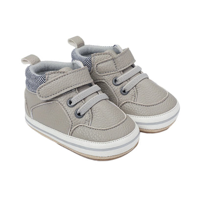 Newborn Baby Girls Boys Sneakers PU Leather Anti-Slip Soft Sole Pre walker Toddler Casual First Walkers Infant Shoes For 0-18M