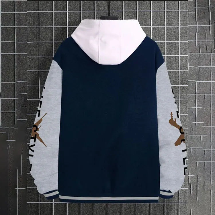 2025 New Jacket Coat Letter Printed  Wear Men Baseball Jacket Casual Long Sleeve Stand Jackets Men's Coats Sweatshirts Outerwear