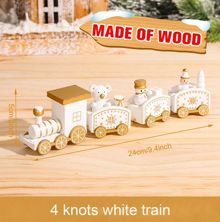 Christmas Train Merry Christmas Decorations For Home 2025 Christmas Ornament Xmas Navidad Noel Gifts Happy New Year 2026 Gifts