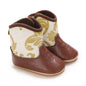 Baby Boots Made Of Soft PU and High-quality Cotton 2024 New Autumn and Winter Short Boots With Rubber Soles and Anti Slip Baby