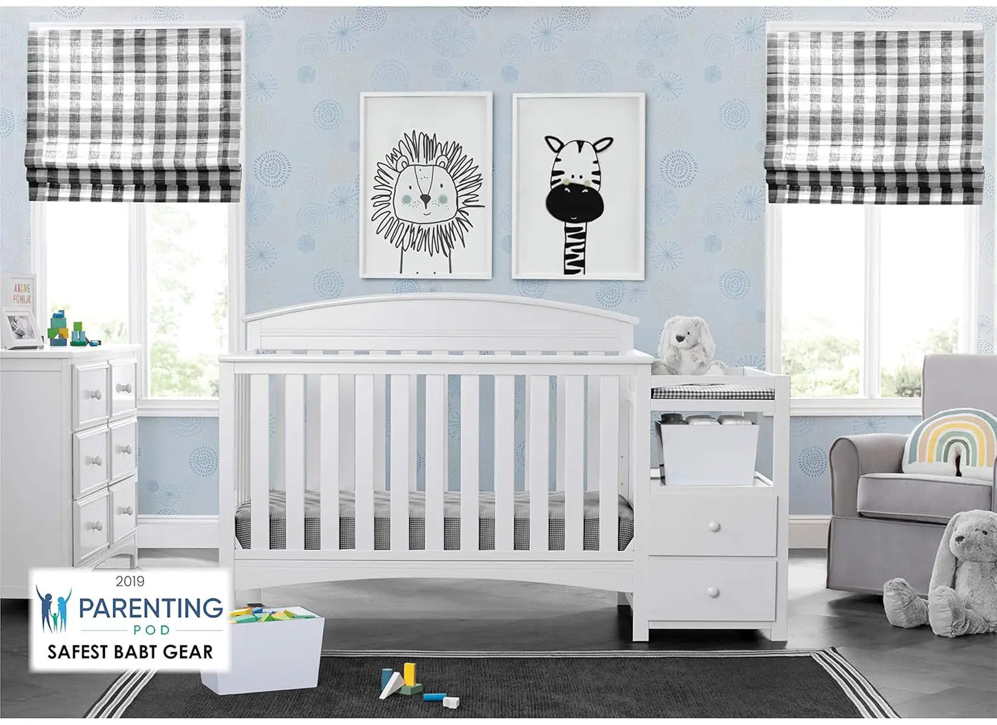 Convertible Crib and Changer