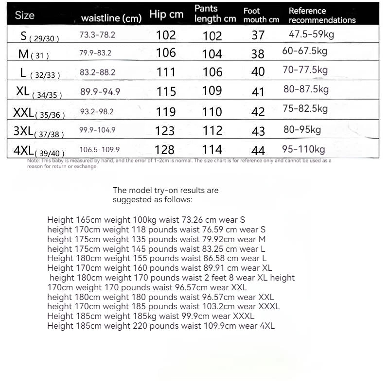 Men City Pants Cargo Trousers Multi-pocket Waterproof Wear-resistant Casual Training Overalls Clothing