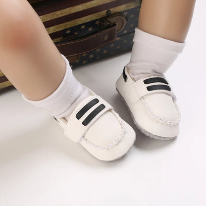 0-18M Baptism Newborn Baby Pre walker Girls Boys Casual Shoes Leather Non-Slip Soft-Sole Infant Toddler First Walkers