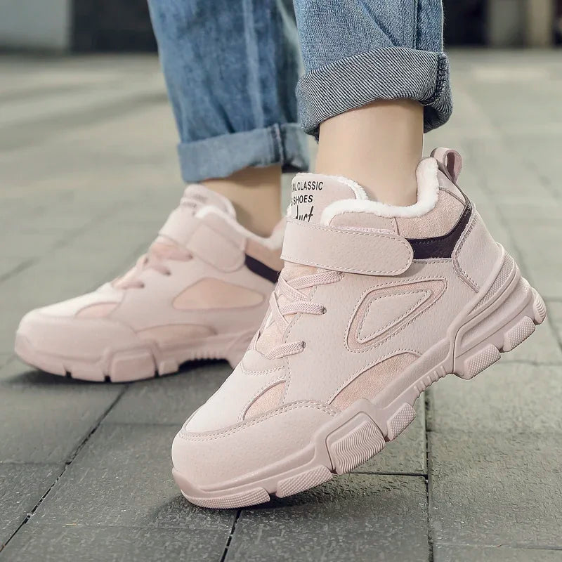 Boots For Kids Girls Boys Children's Winter Tooling Cotton Boot Casual Kids Shoe Trendy All-match Hard-wearing Fashion Anti-wear