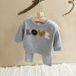 Newborn Baby Clothes Infant Outfit Boy Girl Sweatshirt Spring Autumn Top Pants Letter Long Sleeve 2Pcs Kids Children Clothes Set
