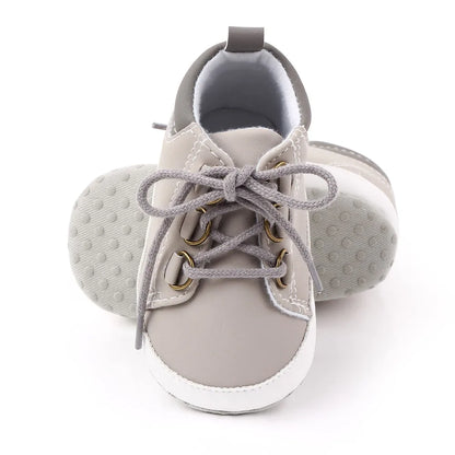 Shoes Baby Boy Newborn Infant Toddler Casual Comfort Cotton Sole Anti-slip PU Leather First Walkers Crawl Crib Moccasins Shoes