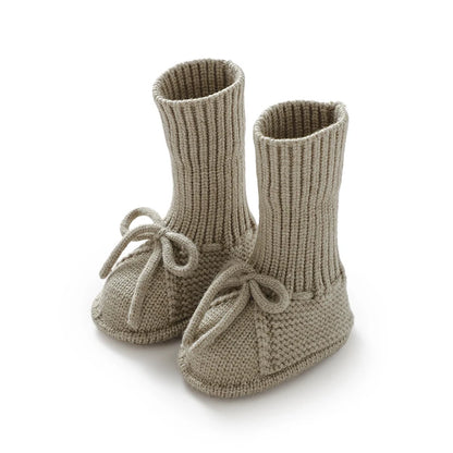 Breathable Non-Slip Infant Boys Girls First Walker Shoes Casual Solid Knitted Newborn Unisex Floor Pre walker Toddler Lightweight