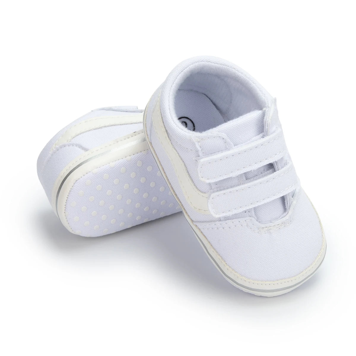 Meckior New Baby Canvas Sneakers Anti-slip Soft Plaid Baby Boy Girl Shoes Newborns First Walkers Infant Baby Unisex Casual Shoes