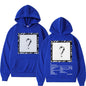 Rapper XXX Music Album Double Sided Print Hoodie High Quality Fashion Oversized Pullovers Men Women Trend Hip Hop Sweatshirts