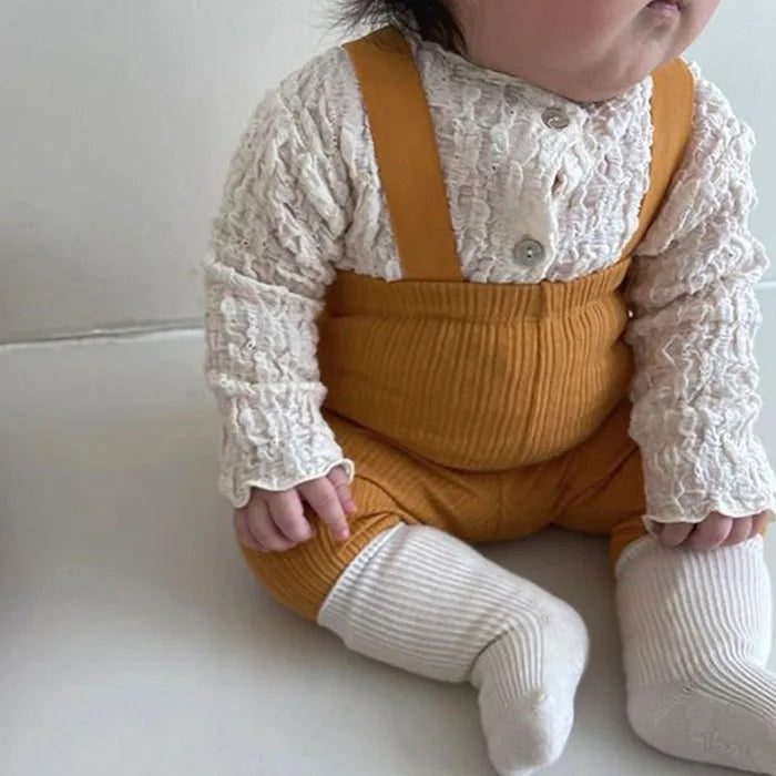 Toddler Baby Boys Girl Casual Pants Spring Autumn Baby Boys Girls Jumpsuit Overall Infant Baby Girls Boys Suspender Pants