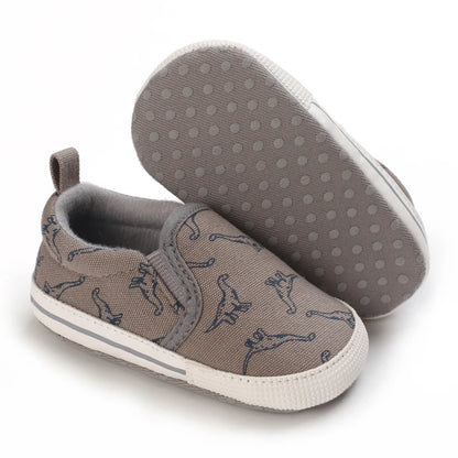 New Baby Boys Casual Canvas Shoes with Cotton Non slip Soft Sole for Infants and Toddlers The First Walking Shoe for Children