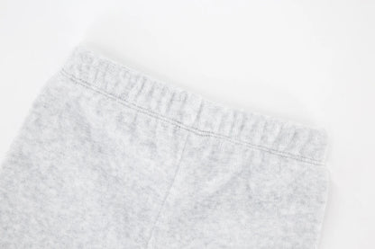 Honeyzone Newborn Infant Pants Baby Clothes 0 To 12 Months Bebe Boy Girl Solid Color Striped Leggings Kids Jeans Unisex Trousers