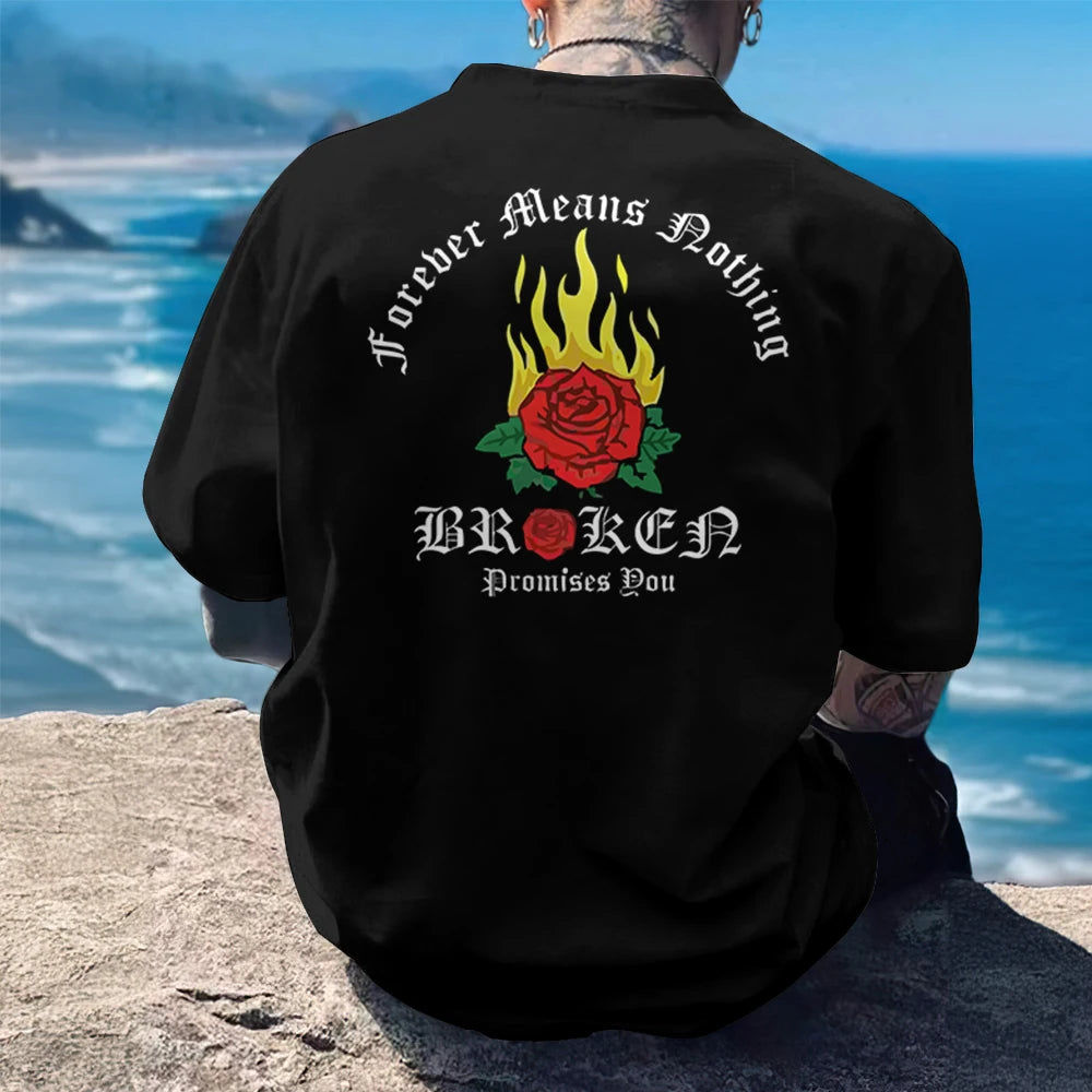 Casual Men's T-Shirt 3d Print Short Sleeve Street Fashion Man Clothing Simple Loose Oversizeed Tees For Men Breathable T Shirts