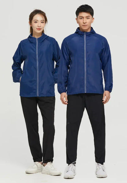 Men's Hiking Jackets Waterproof Women Sun Protection Windbreaker Camping Climbing Outdoor Coat Unisex Portable Clothes