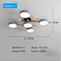 Modern LED Chandelier Lighting for Pendant Lamp Living Room Bedroom Study Home Decoration Indoor Lighting AC220V