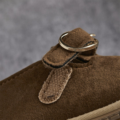 0-18M Newborn Baby First Walking Shoes Soft Cow Suede Sole Rubber Non-slip Walking Shoes Newborn Boys Girls Casual Flats