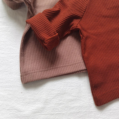 2025 New Korean Toddler Baby Boys Corduroy Overalls Casual Look Front Pocket One Piece Baby Pants Girls Trousers