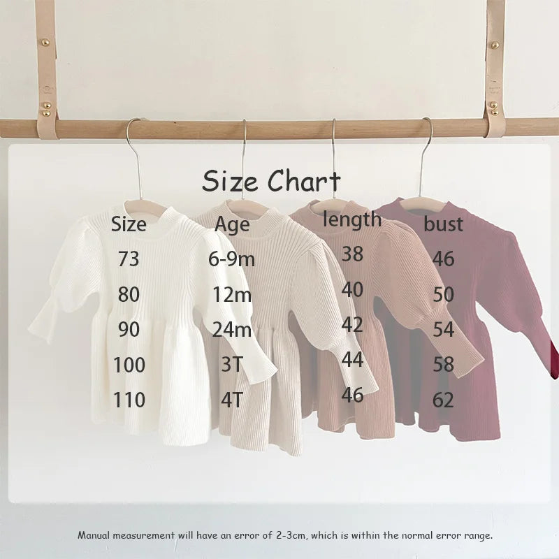 0-4Y Autumn Boutique Vintage Style Puff Sleeve Kids Baby Girl Clothes Dresses Draped Princess Dress for Girls