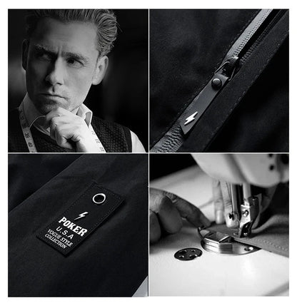 Spring and Autumn men's windproof zipper Jacket Casual quality hooded baseball jacket Outdoor blazer garment top