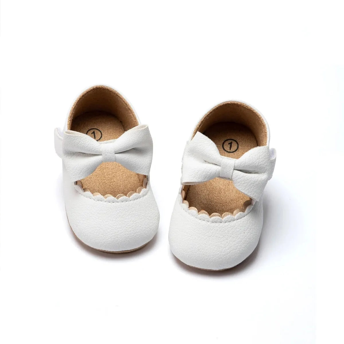 2025 New Baby Girls Shoes Bowknot Party Dress First Walker Anti-slip Non-slip Rubber Sole Infants Girl Crib Shoes