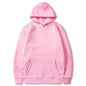 New Fashion Loose Hoodies For Men Spring and Autumn Casual Hooded Sweatshirt Men's Simple Tops Solid Color Thick Clothing Male