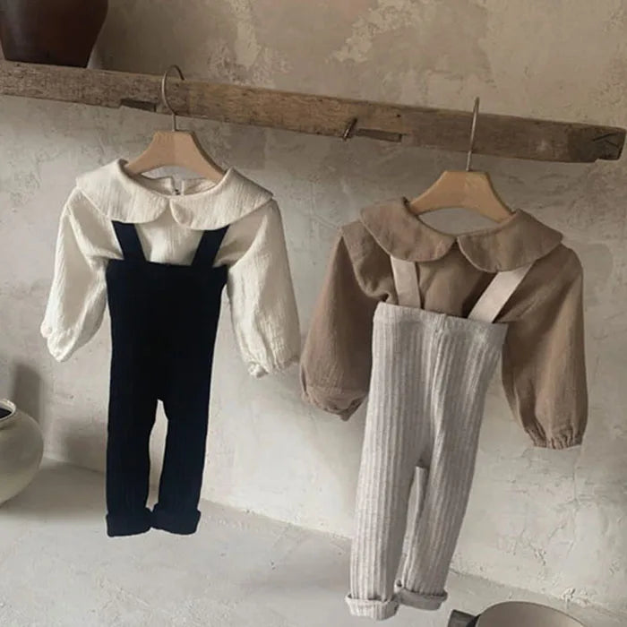 Toddler Baby Boys Girl Casual Pants Spring Autumn Baby Boys Girls Jumpsuit Overall Infant Baby Girls Boys Suspender Pants