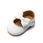 2025 New Baby Girls Shoes Bowknot Party Dress First Walker Anti-slip Non-slip Rubber Sole Infants Girl Crib Shoes