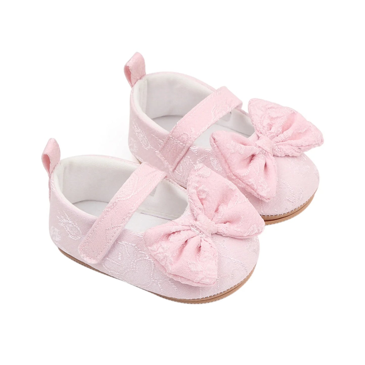 Toddler Baby Girls Sweet Princess Shoes Soft Bow knit Flower Non-slip Bottom First Walker Shoes Toddler Babies Crib Shoes