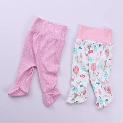 Baby pants cotton baby footies leggings children clothing newborn baby boys pants girls pants high elasticity baby trousers