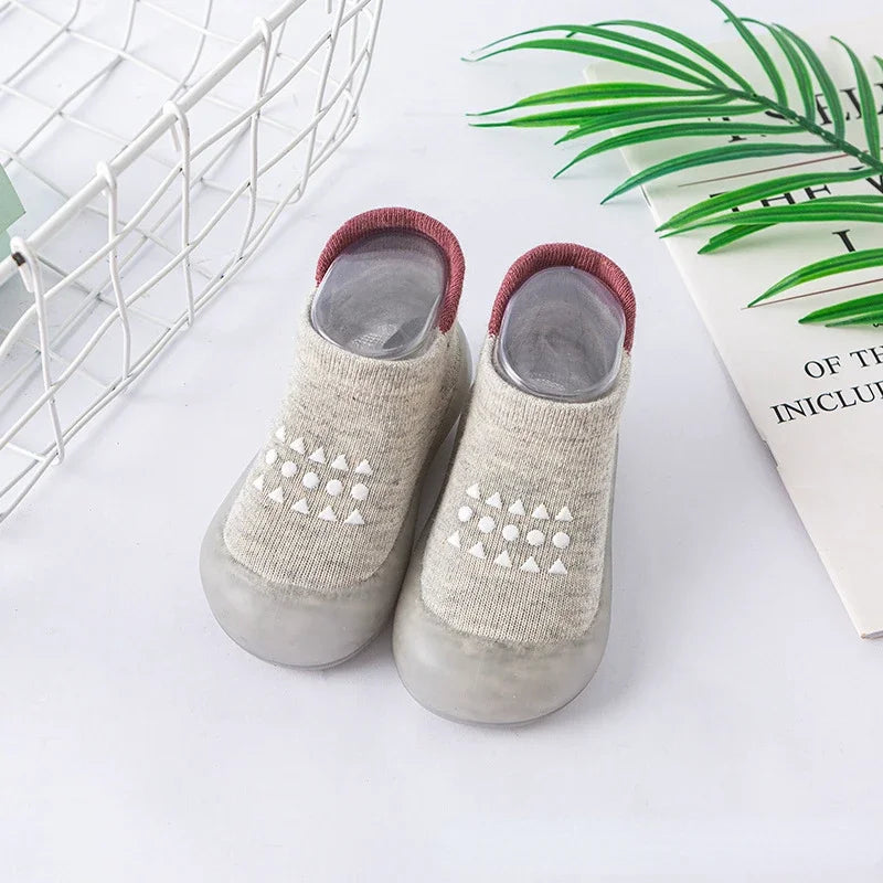 Infant Toddler Toddler Shoes Autumn and Winter Soft-soled Children's Shoes Non-slip Breathable Baby Indoor Floor Socks Shoes