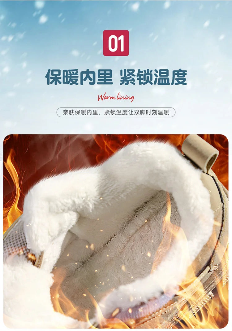 Boots For Kids Girls Boys Children's Winter Tooling Cotton Boot Casual Kids Shoe Trendy All-match Hard-wearing Fashion Anti-wear