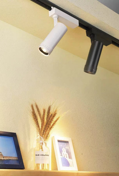 LED Focusing Exhibition Spotlight Shop Gallery Museum Adjustable Angle Wall Wash Light