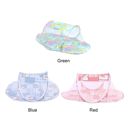 Portable Baby Crib Anti-Bug Net Foldable Summer Children Mosquito Net High Density Grids Tent for Newborn Infant