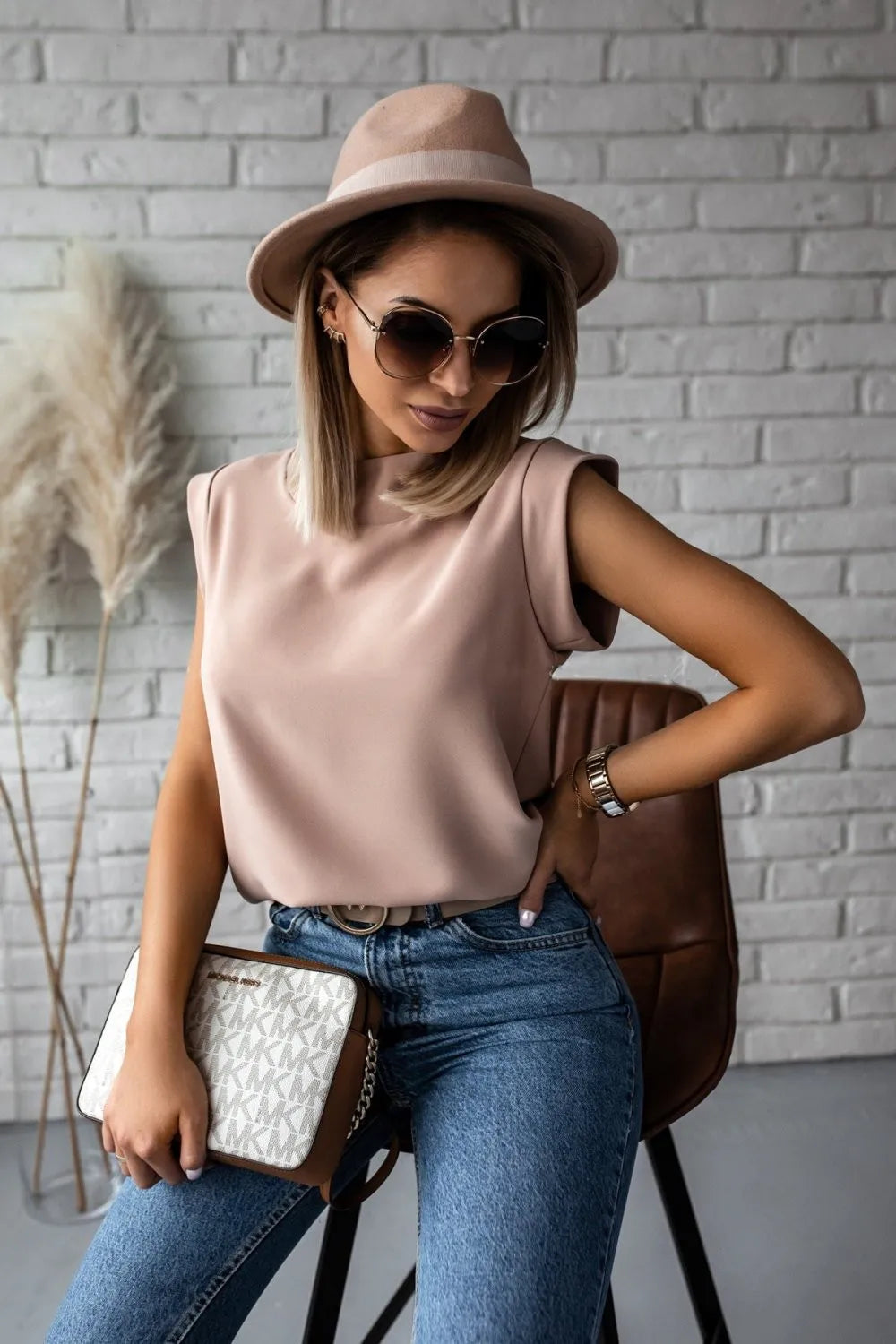Fashion O-neck Short Sleeve Solid Women Tops And Blouses 2025 Summer Casual Elegant Office Ladies Top Femme Blouse