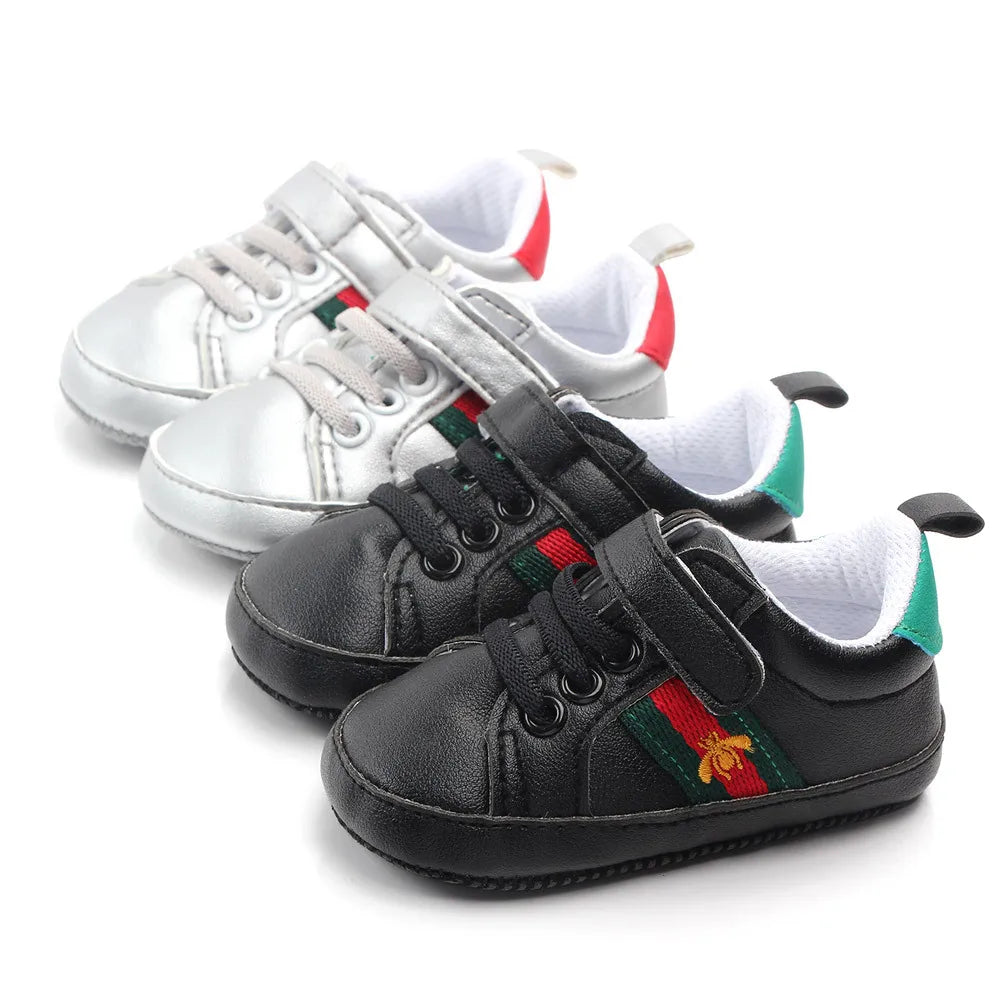 New Baby Shoes Fashion Soft Sole Boys' Shoes 0-12 Months Baby Walking Shoes 1-Year Old Baby Shoes  Kids Shoes Boys