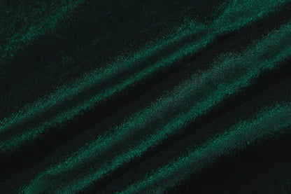 BWQ 2025 Spring Summer Velvet Long Sleeve Midi Dress For Women Ruched Long Dress Elegant Party Clothes Evening Green Outfits