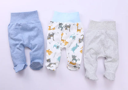 Baby pants cotton baby footies leggings children clothing newborn baby boys pants girls pants high elasticity baby trousers